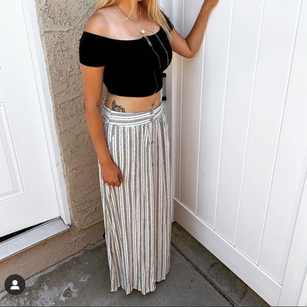Button Me Down skirt